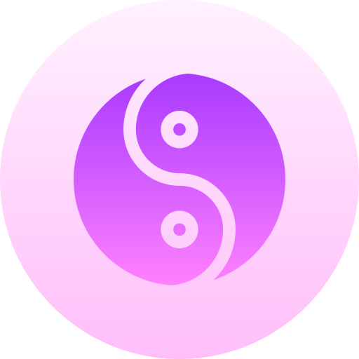 yin yang icono gratis