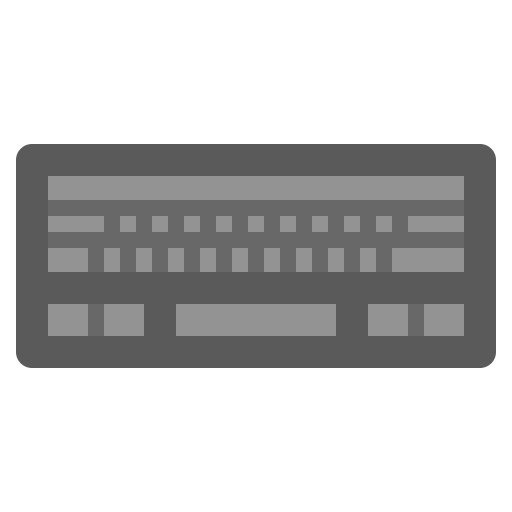 teclado electrónico icono gratis