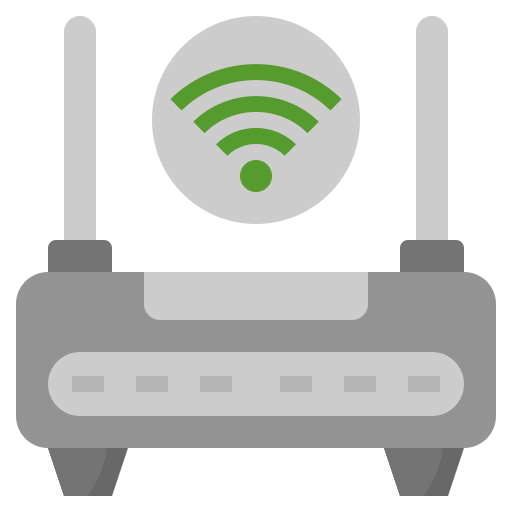 router inalámbrico icono gratis