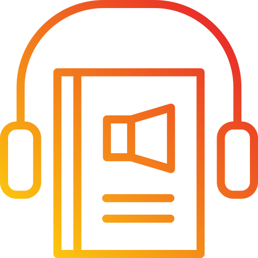 audio libro icono gratis