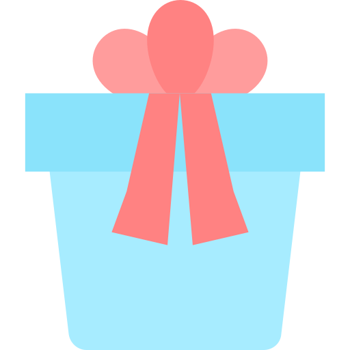 caja de regalo icono gratis