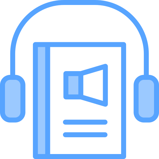 audio libro icono gratis