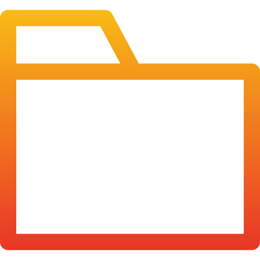 Folder Generic Gradient icon