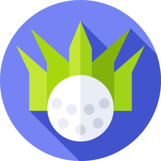 pelota de golf icono gratis