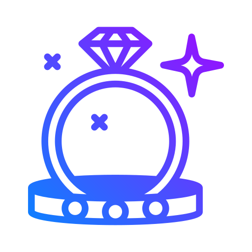 anillo de bodas icono gratis