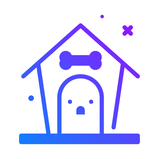 Дом для домашних животных бесплатно иконка Дом для домашних животных бесплатно иконка