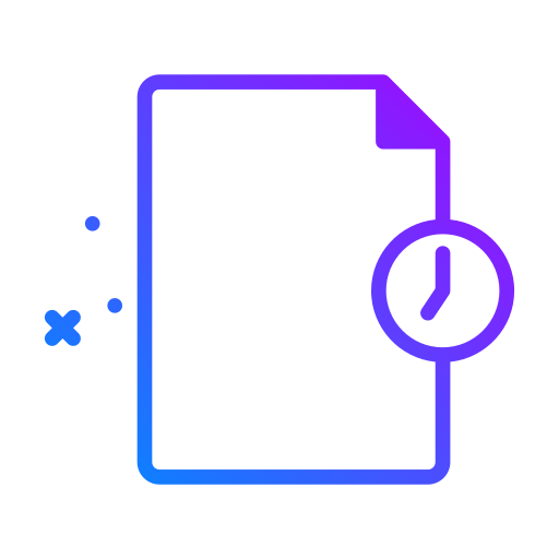 Time Generic Gradient icon