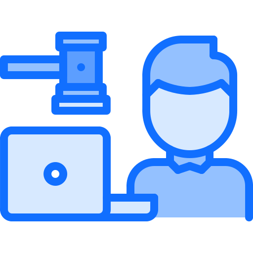 subasta icono gratis