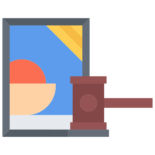 subasta icono gratis