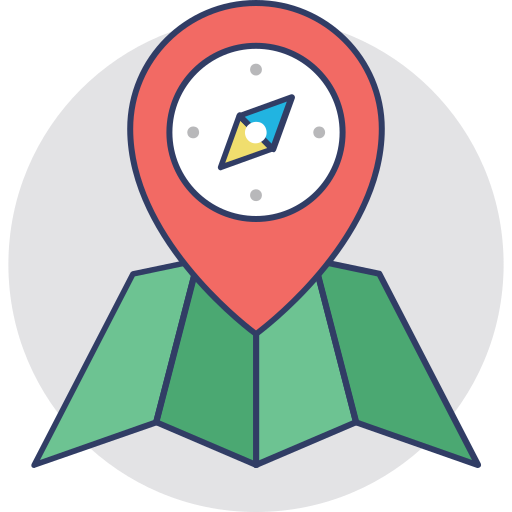 ubicación del mapa icono gratis