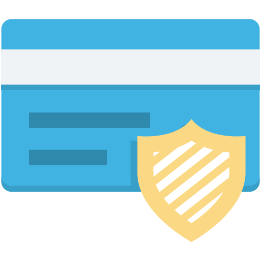 seguridad de pago icono gratis