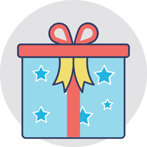 Подарочная коробка бесплатно иконка