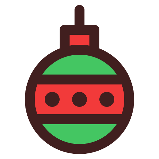 Christmas ball Generic Outline Color icon