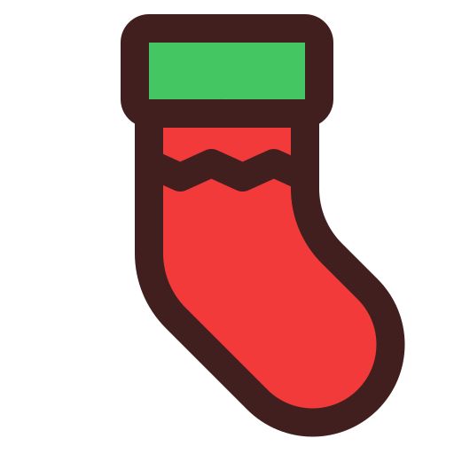 Socks Generic Outline Color icon