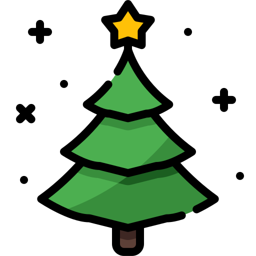 Icono De árbol De Navidad Sin Fondo