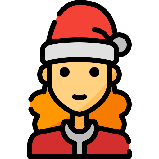 Christmas santa Generic Outline Color icon