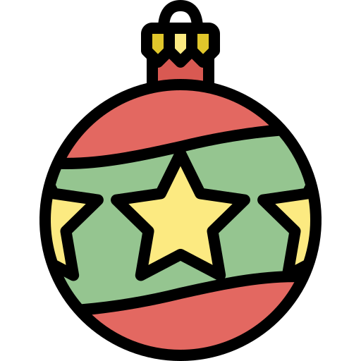 Christmas ball Generic Outline Color icon