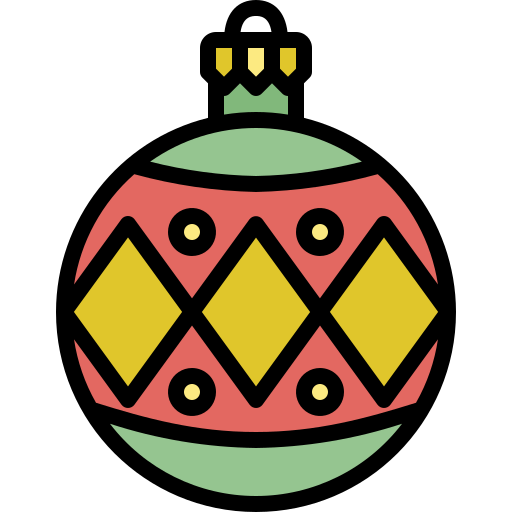 Christmas ball Generic Outline Color icon