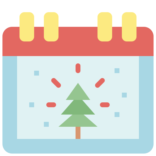 Calendar - Free christmas icons