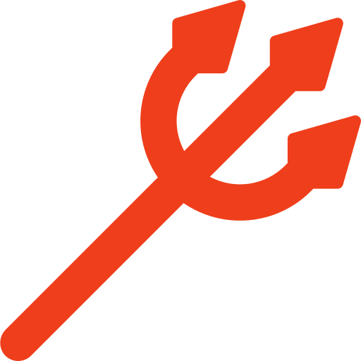 Pitchfork Generic Flat icon