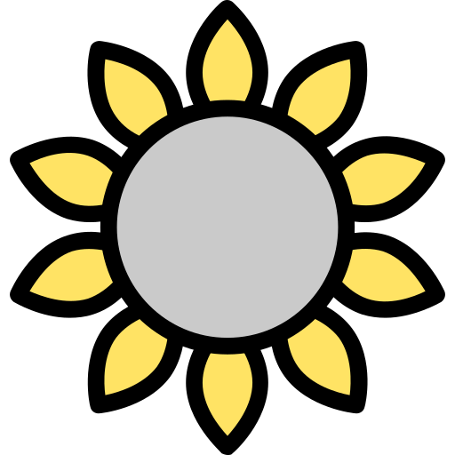 girasol icono gratis