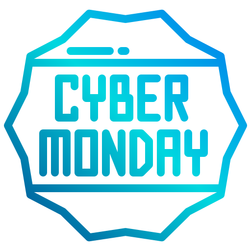 Cyber monday xnimrodx Lineal Gradient icon