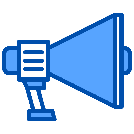 Megaphone xnimrodx Blue icon