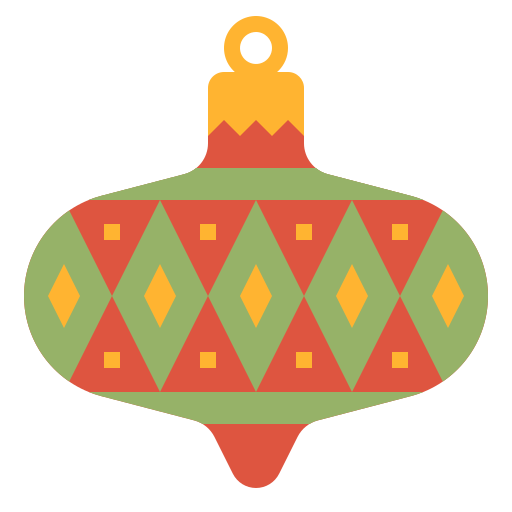 Christmas ball Aphiradee (monkik) Flat icon