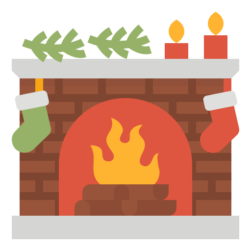 Fireplace - Free christmas icons