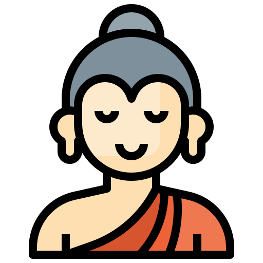 Buddha Surang Lineal Color icon