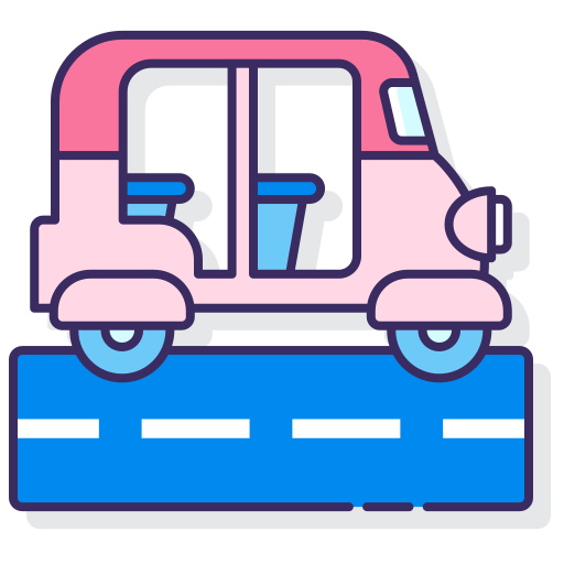 Auto ricksaw - Free transportation icons