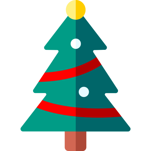 árbol de navidad icono gratis