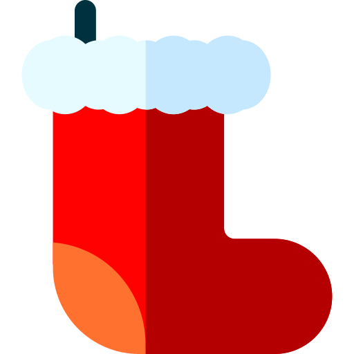 Christmas sock Basic Rounded Flat icon