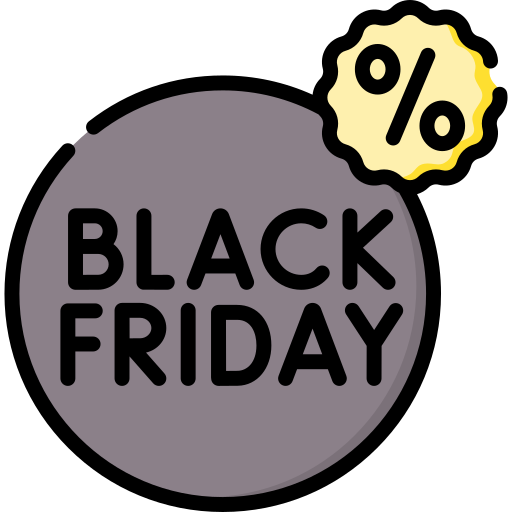 Black Friday Special Lineal Color Icon