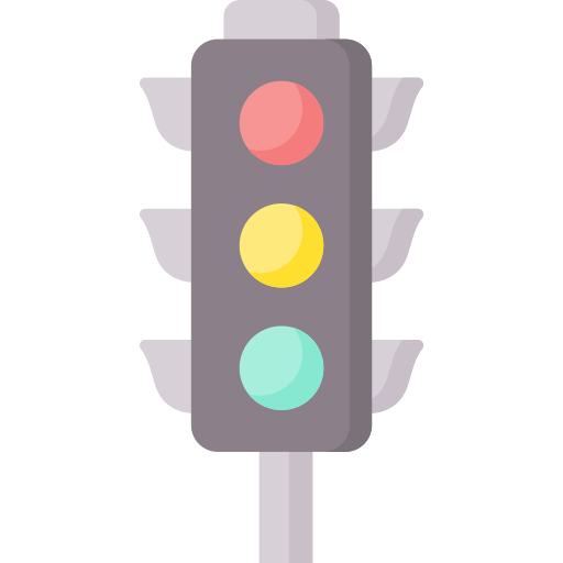 Traffic lights Special Flat icon