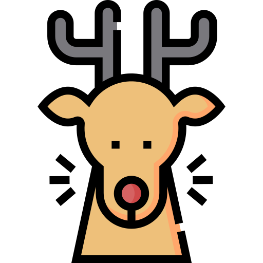 Rudolf Detailed Straight Lineal Color Icon