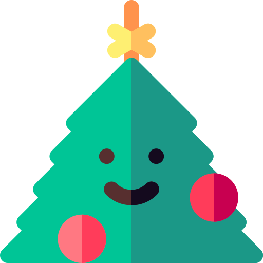 árbol de navidad icono gratis