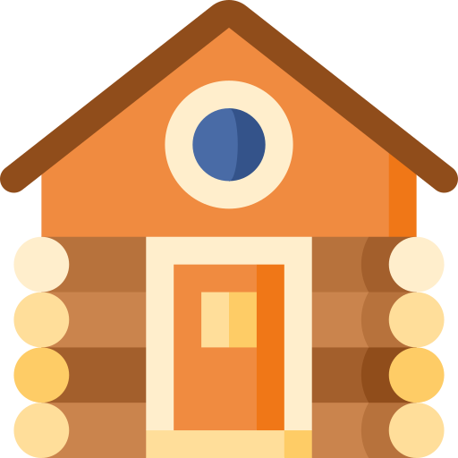 maison en bois Icône gratuit maison en bois Icône gratuit