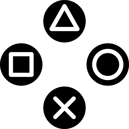 playstation button symbols