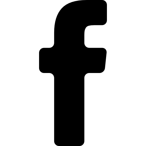 white facebook f png