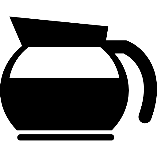 tarro de café redondeado icono gratis