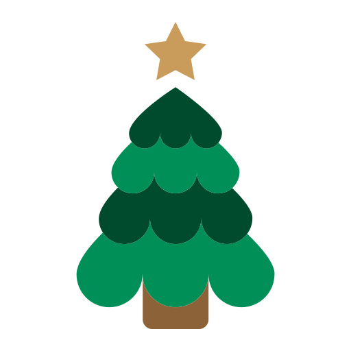 Christmas tree Generic Flat icon