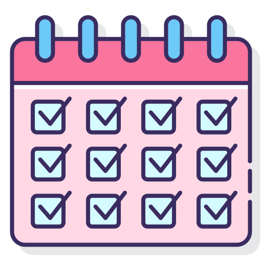 zeitplan kostenlos Icon zeitplan kostenlos Icon