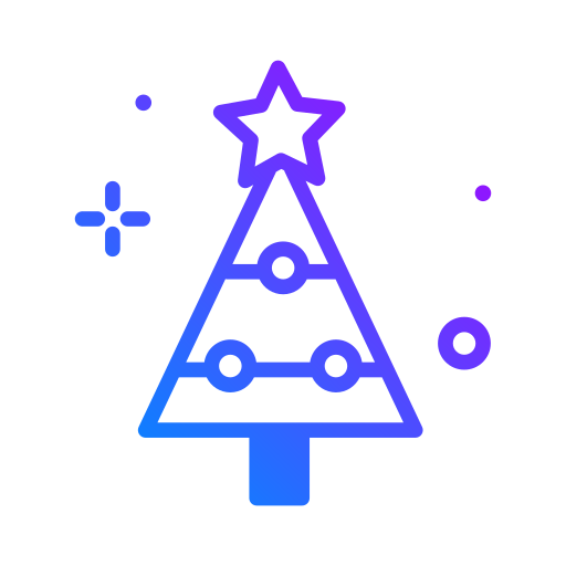 árbol de navidad icono gratis