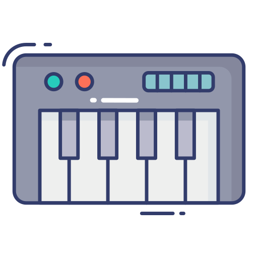 piano icono gratis