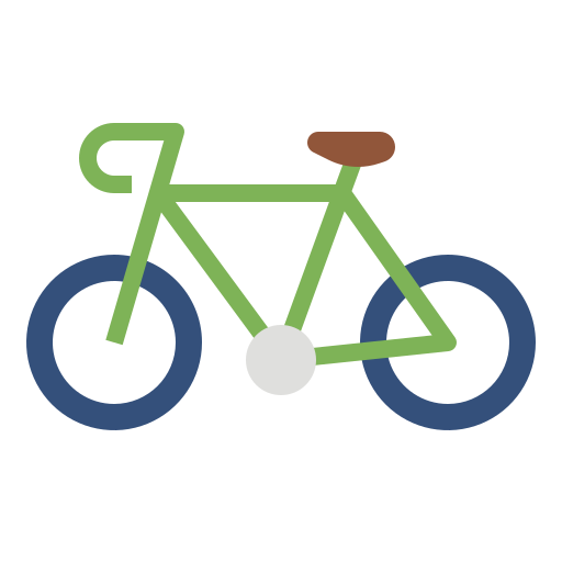 Bicycle Aphiradee (monkik) Flat icon