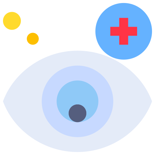 cuidado de ojos icono gratis