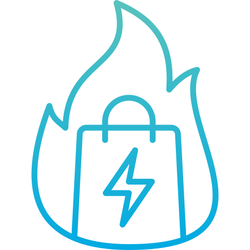 Flash sale free icon