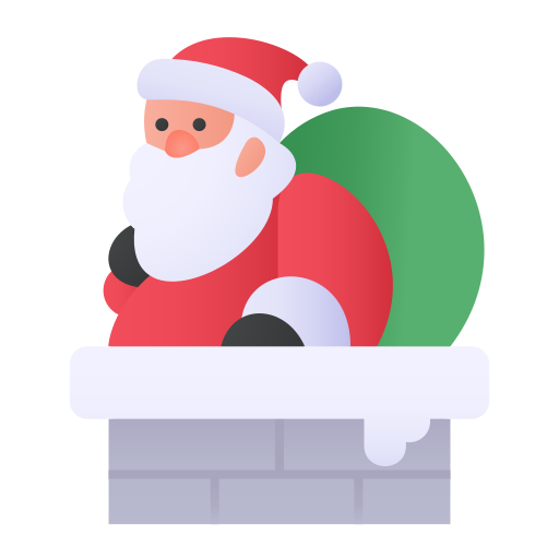 papá noel icono gratis