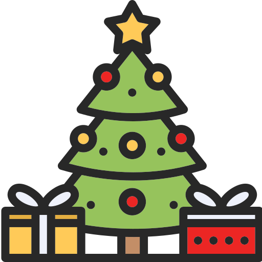Christmas tree free icon